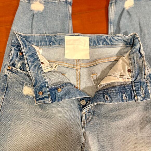 Mother Superior The Tomcat The Confessions High Waist Distressed Jeans 27 - Picture 4 of 7